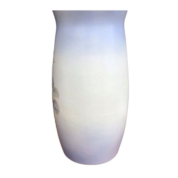 Kathy Norris Signed Floral Pottery Vase - Picture 3 of 8